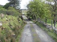 Strasse bei Fort Dunree