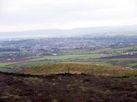 Blick vom Grianan of Aileach nach Derry
