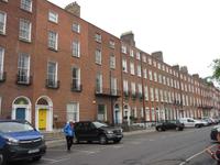 Georgianische Häuser in Dublin