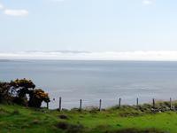 Hinter den Wolken ist Schottland