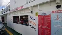 Imbiss auf der Fähre über den Shannon