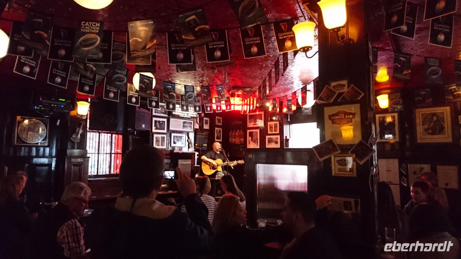 Live Music in der Temple Bar Dublin