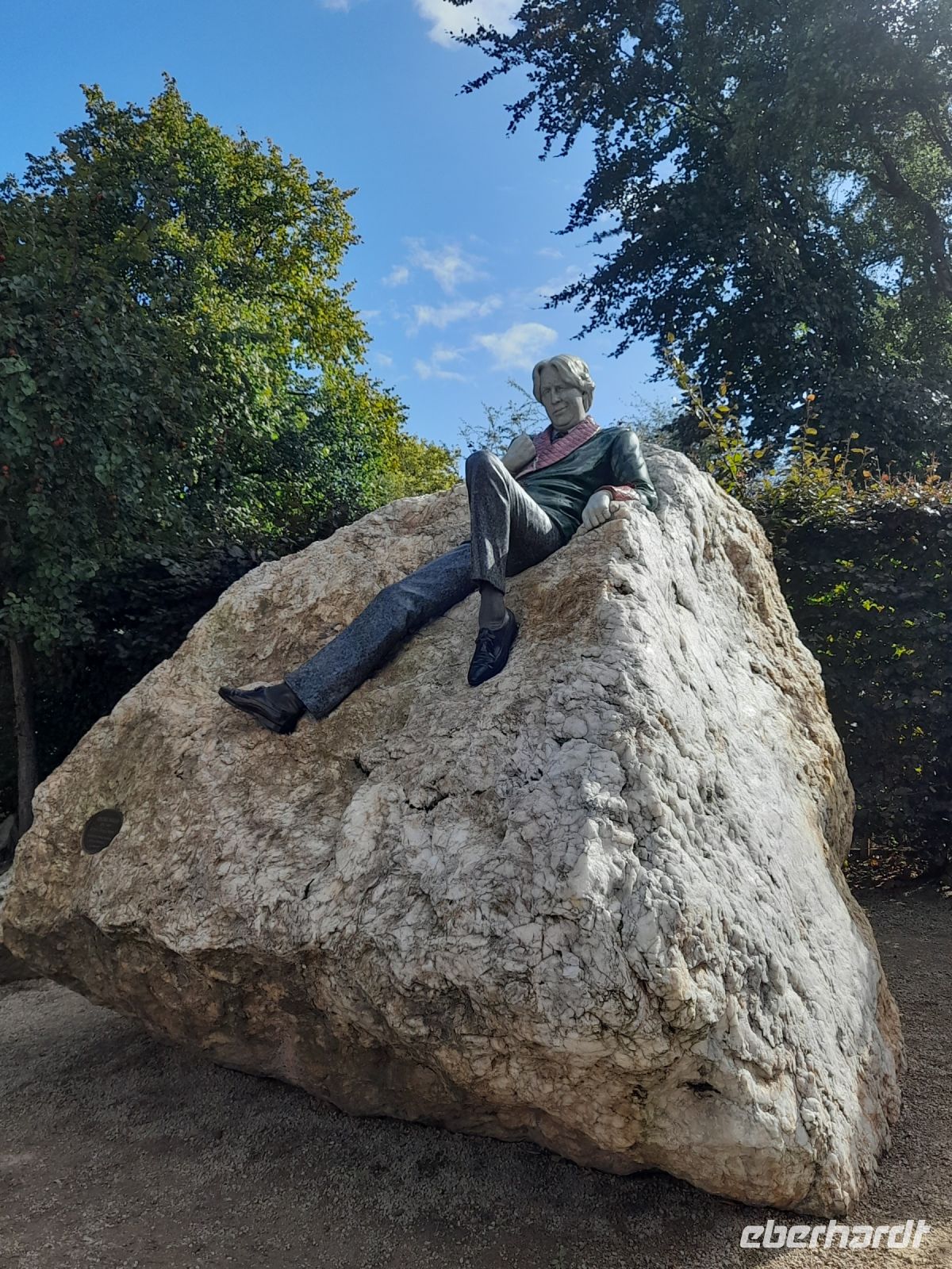 Dublin: Oscar Wilde Denkmal
