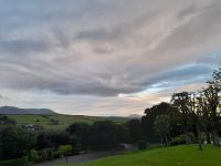 Blick vom Ballyroe Hights Hotel auf Dingle