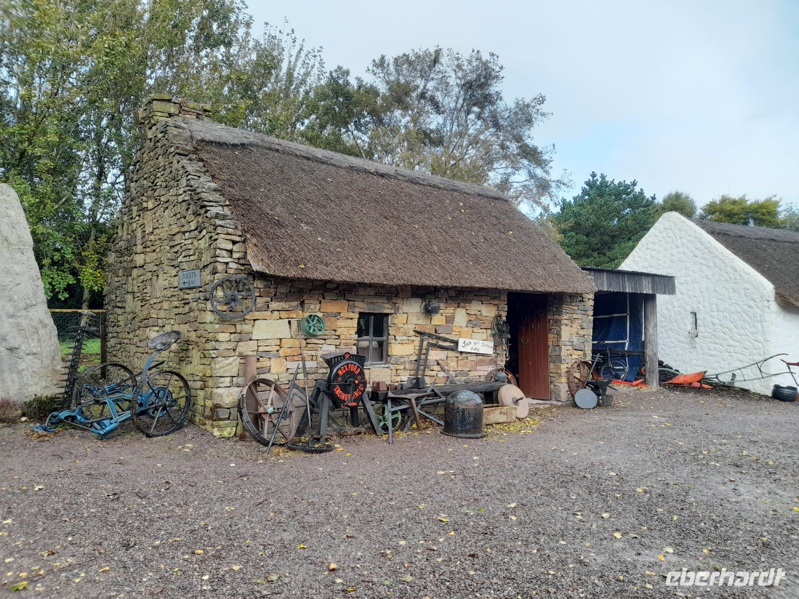 Cottages im Kerry Bog Museum