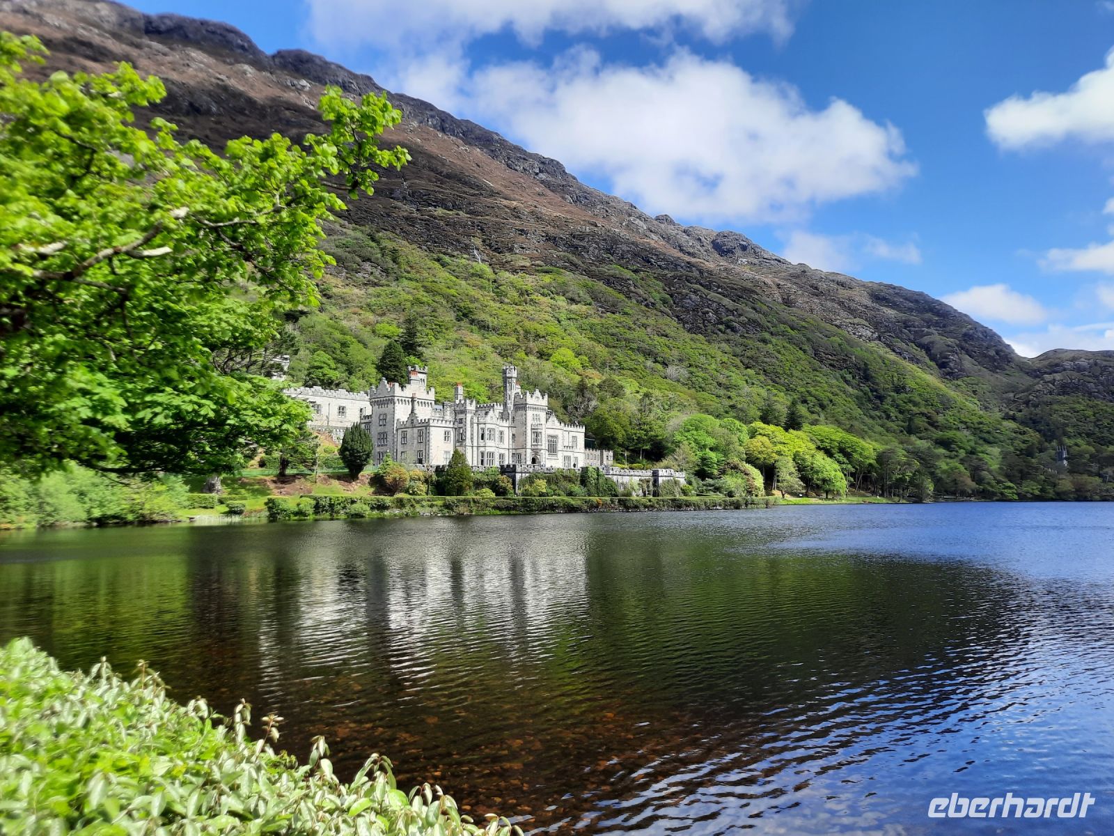 bestes Wetter bei Kylemore Abbey