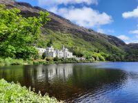 bestes Wetter bei Kylemore Abbey