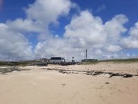 unser Bus am Korallenstrand