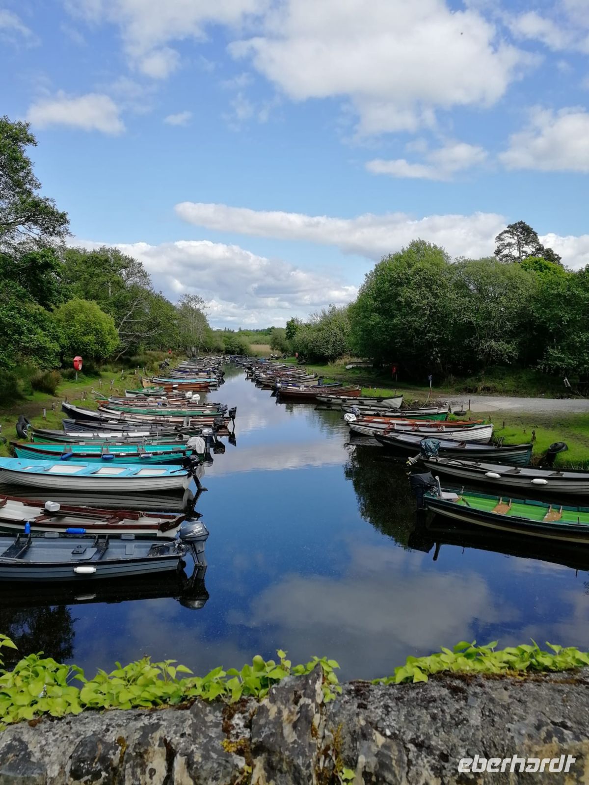 Boote bei Ross Castle