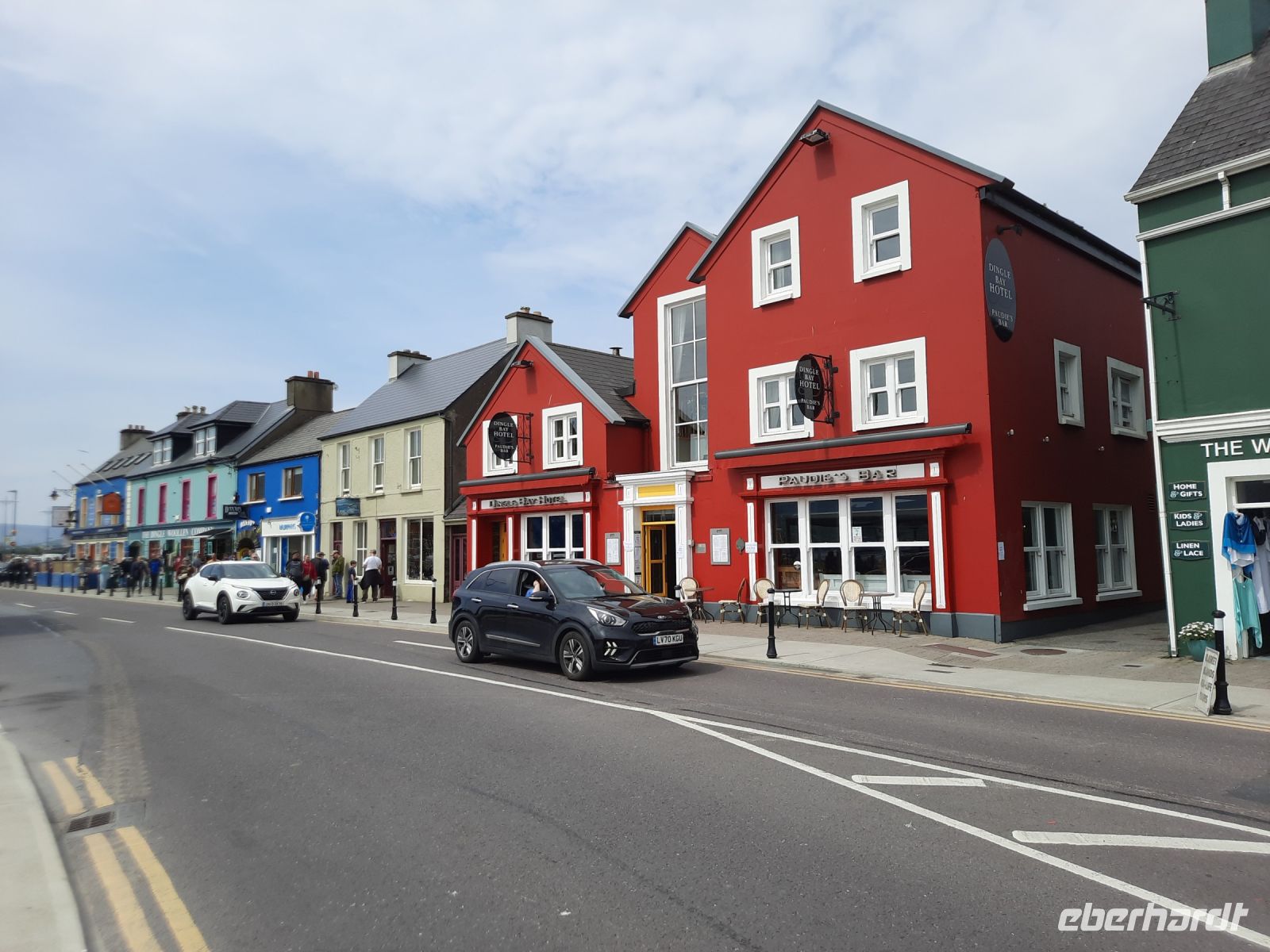 4 Dingle Town Häuser