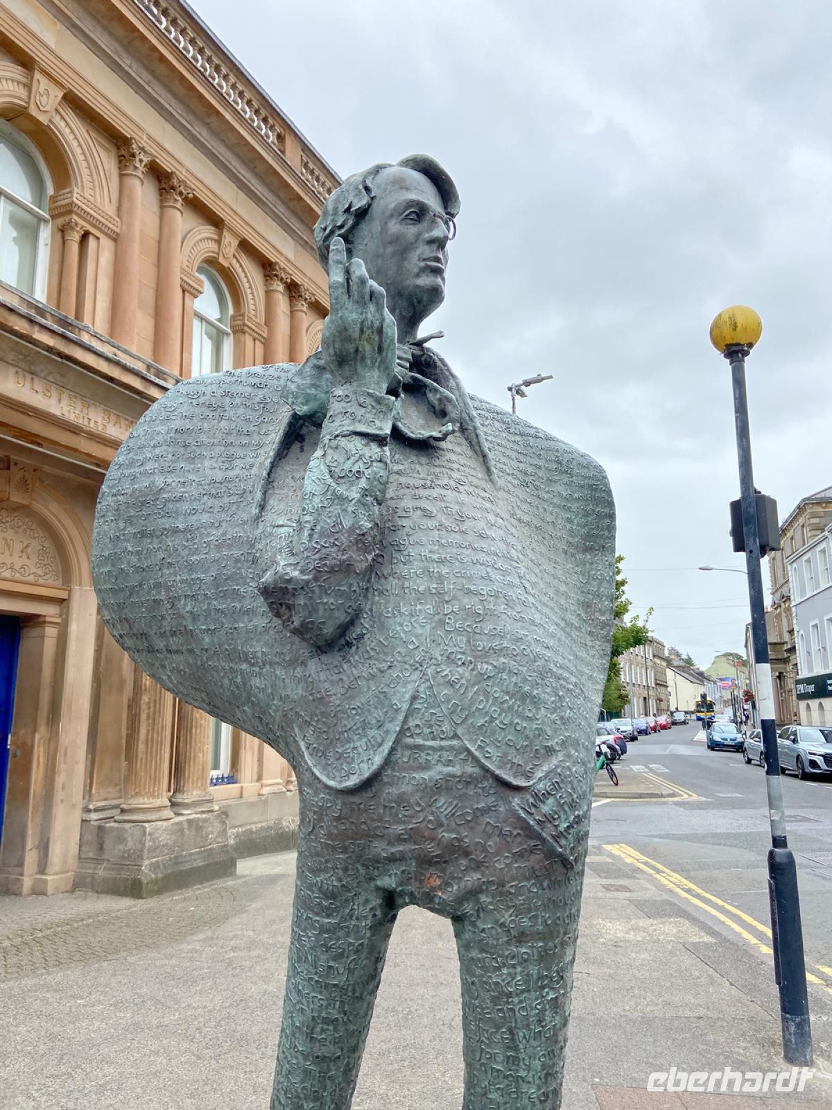 William Butler Yeats Statue in Sligo