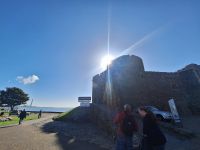 Carrickfergus Castle am Morgen