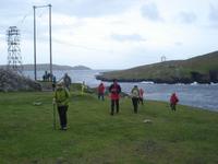 Dursey Wanderung Beginn bei Cable Car