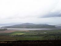 Blick vom Griannan of Aileach Stoneford. 