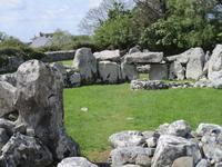 Das Creevykeel Court Tomb.