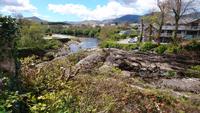 Blick von der Brücke in Sneem