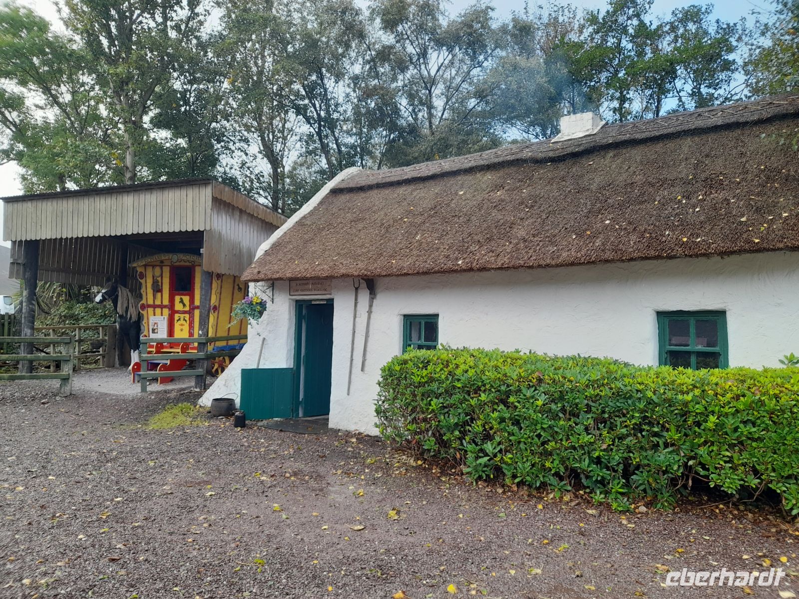 Cottages im Kerry Bog Museum