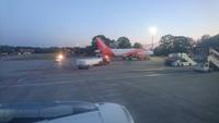 In Tegel gelandet