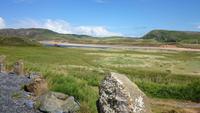 Landschaft am Doagh Famine Village 2