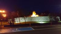 Siamsa Tire bei Nacht