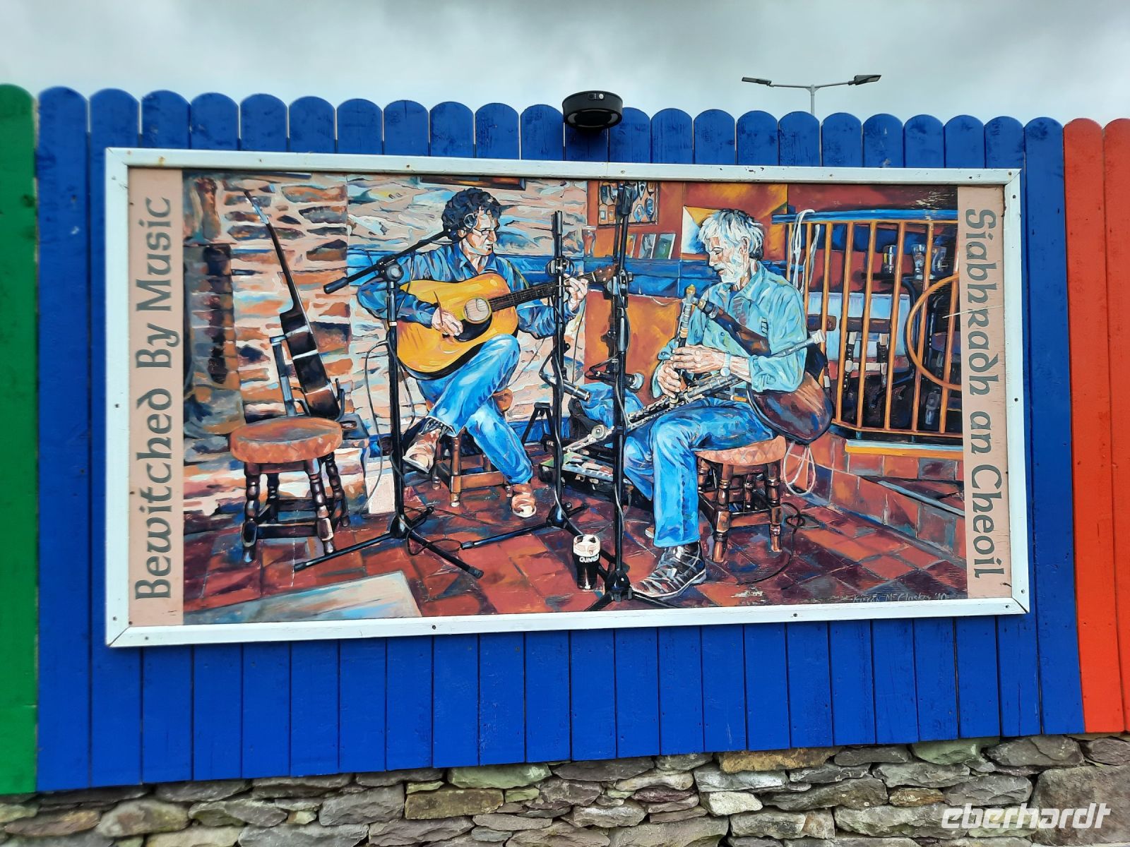 Wandbild in Dingle