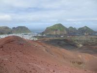 21.06.2016: auf den Westmänner Inseln - Wanderung auf dem Eldfell