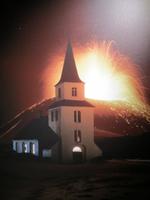 21.06.2016: auf den Westmänner Inseln - im Museum zum Vulkanausbruch 1973