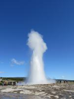 22.06.2016: Geothermalgebiet Haukadalur - der Geysir Strokkur