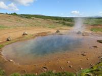 22.06.2016: Geothermalgebiet Haukadalur - die Königsquelle
