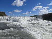 22.06.2016: am Goldenen Wasserfall - Gullfoss