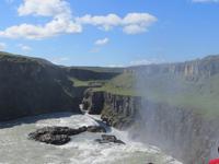22.06.2016: am Goldenen Wasserfall - Gullfoss