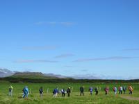 13.06.2016: Unsere erste Wanderung ... zum Kraterrand des Eldborg