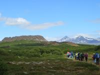 13.06.2016: Unsere erste Wanderung ... zum Kraterrand des Eldborg