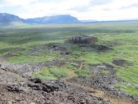 13.06.2016: Unsere erste Wanderung ... zum Kraterrand des Eldborg