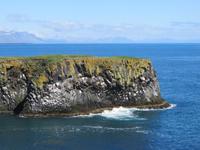13.06.2016:  Wanderung oberhalb der Steilküste bei Arnarstapi 