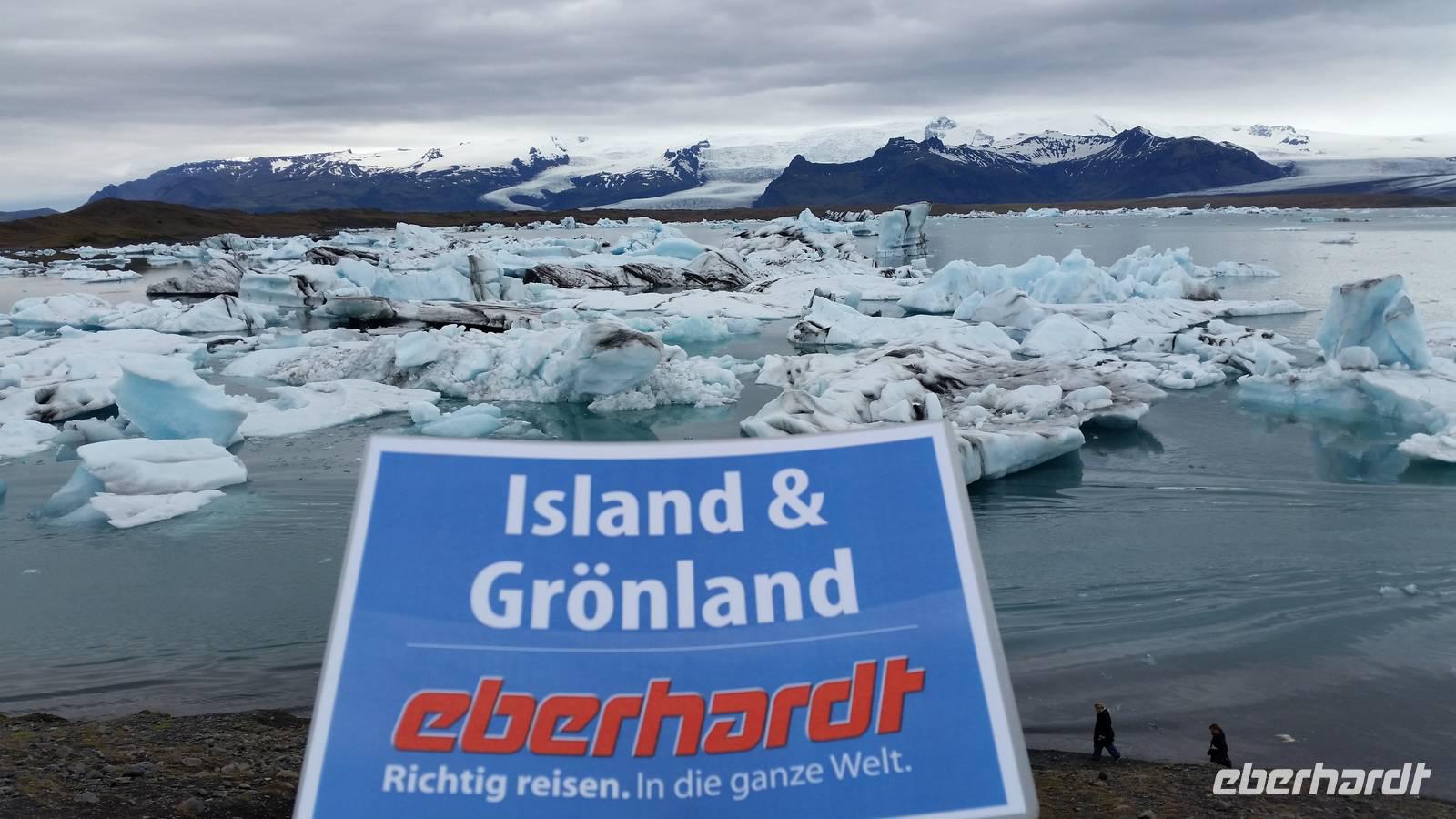 Gletscherlagune - Rundreise Reisekombination Island und Grönland 