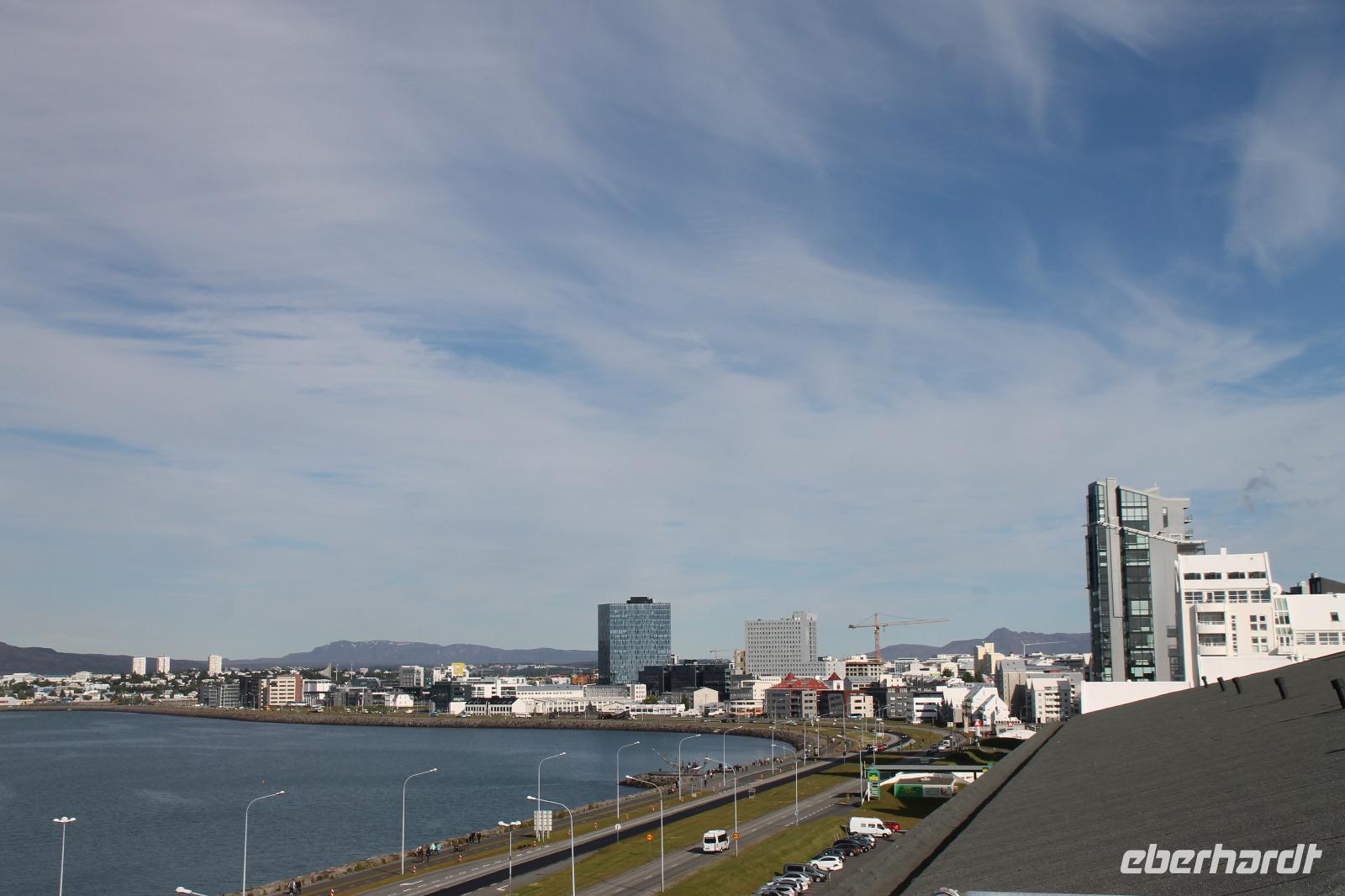 Blick vom Centerhotel Arnarhvoll - Reykjavik