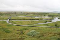 Thingvellir Nationalpark - Spalte zw. eurasischen und nordamerikanischen Erdplatten
