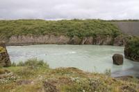 Spaziergang am Fluss Hvitá