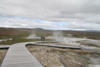 Fahrt durchs Hochland - Spaziergang zu den Quellen von Hveravellir