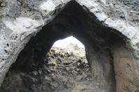 Spaziergang durch das Lavalabyrinth