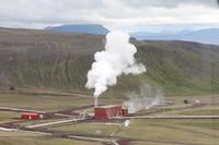 Fotostopp an einem Wärmekraftwerk