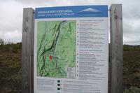 Wanderweg Hijóòaklettar - zum Fluss Grenisbjörg 