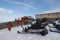 Schneemobiltour auf dem Vatnajökull Gletscher