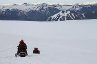 Schneemobiltour auf dem Vatnajökull Gletscher
