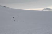 Schneemobiltour auf dem Vatnajökull Gletscher