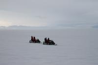 Schneemobiltour auf dem Vatnajökull Gletscher