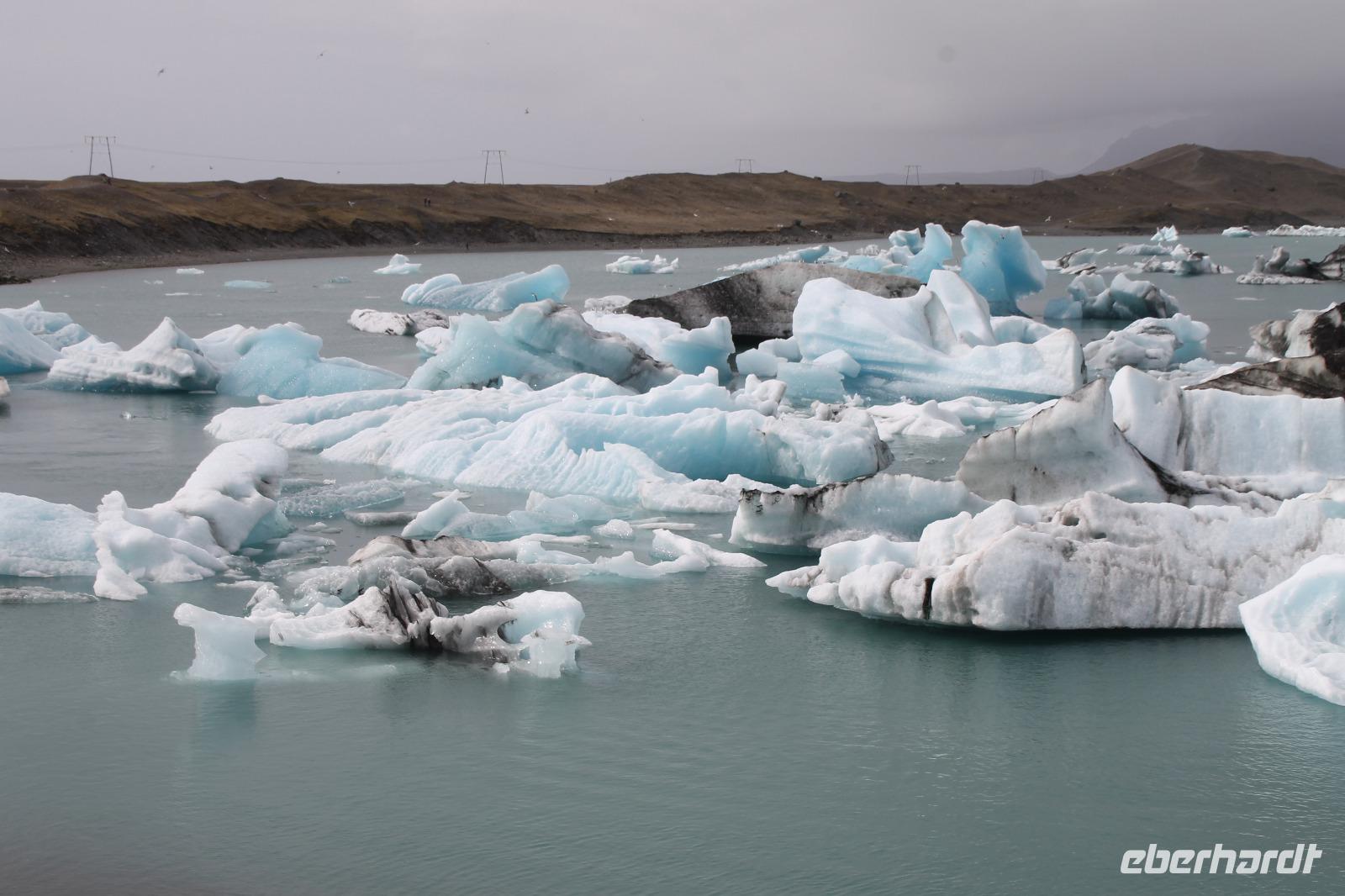 Fahrt mit einem Amphibienfahrzeug durch die Gletscher Lagune  