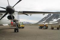 Ankunft in Grönland - Flughafen Kulusuk