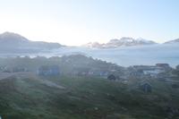 Ausblick vom Hotel Angmagssalik 